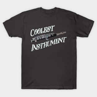 Coolest Piccolo Instrument Player Vintage Welsh Instrument British Music T-Shirt